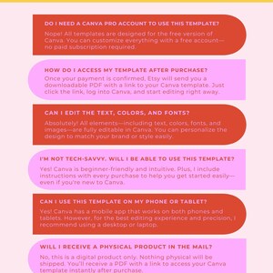 30 REASONS We Love You - Printable 30th Birthday Gift | Modern Minimalist Poster with Photos | Editable Canva Template | Digital Download image 7