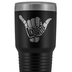 Brazilian Jiu Jitsu - Lets roll mug - BJJ Coffee Cup Vacuum Tumbler, Travel mug, Coffee Tumbler, Tea Tumbler