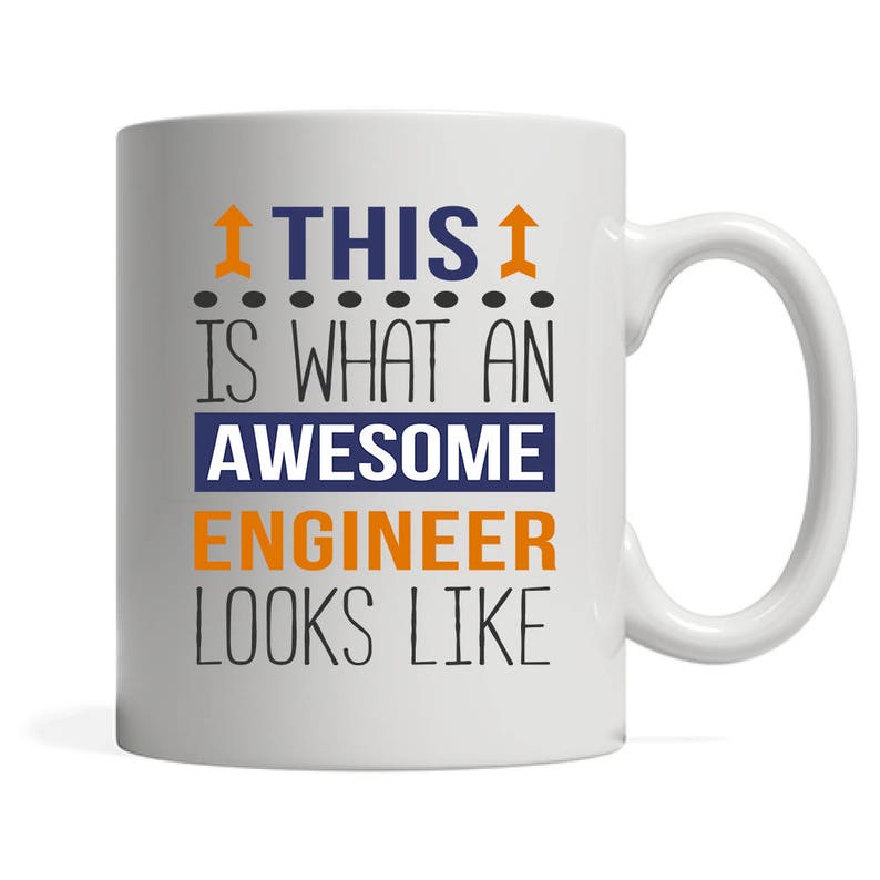 Engineer Mug Gift for Engineer Birthday Present Christmas Etsy