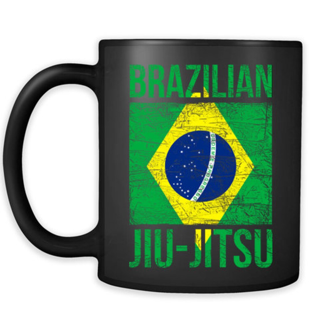 Tasse 2 Couleurs BJJ Jiu Jitsu Brésil Martial Arts Tap Snap Ou Nap 168569813967172554