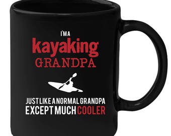 Kayaking Grandpa Gift, Papa Gift, Grandpa Gift, Mug for Gramps Mug Papa Present, Christmas gift, Father's day