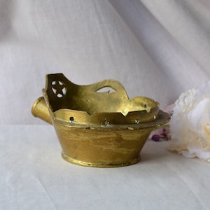 Vintage brass silk iron antique iron