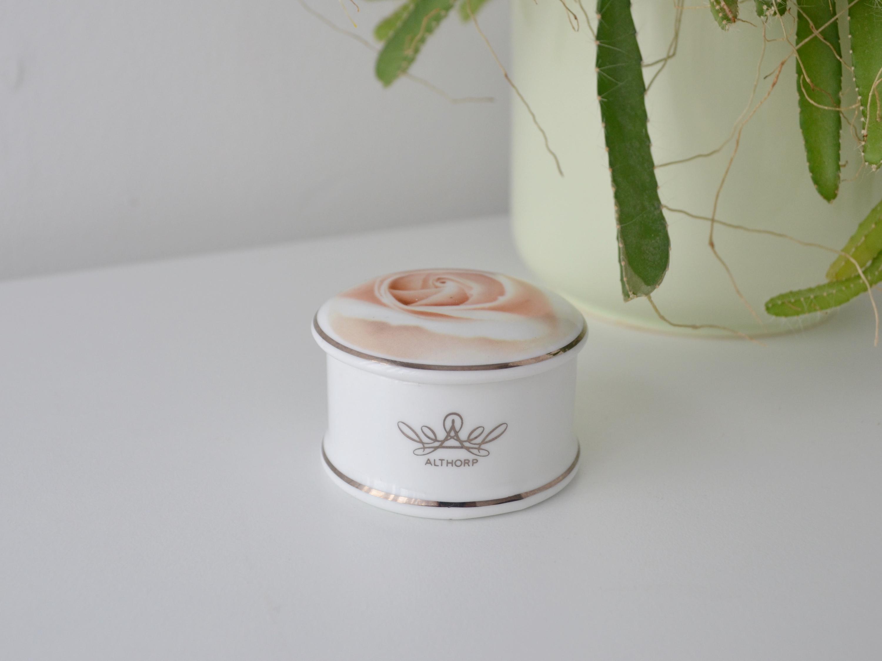 Princess Diana Rose Trinket Pot and Thimble From Althorp - Etsy