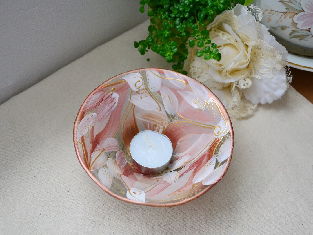 ガラスの花瓶キャンドルホルダーキャンドルランタン - Etsy 日本