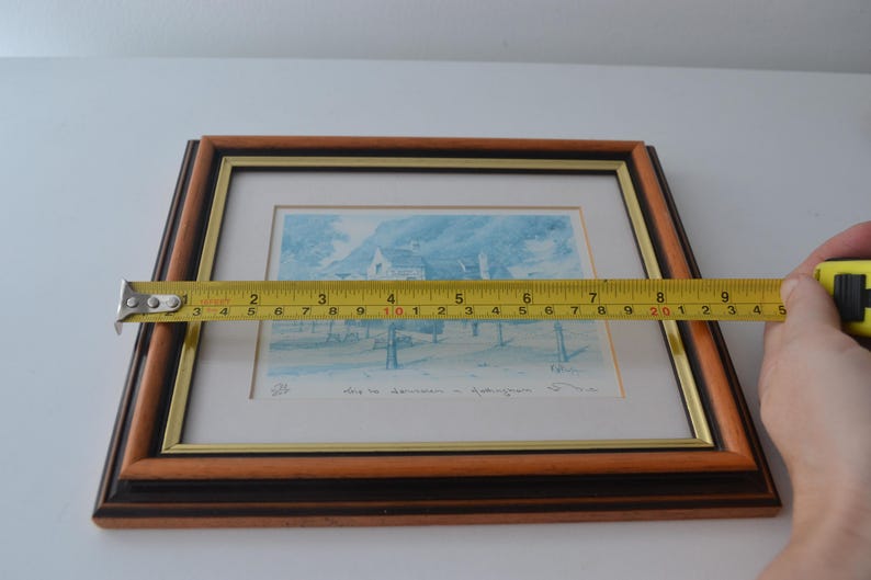 KW Burton Trip to Jerusalem Nottingham Limited Print 592/600 Framed image 4