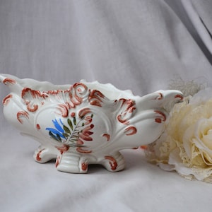 Ceramic Centerpiece Antica Fioriera  Ceramica Bassanto Centrotavola Marchiitia Bassan