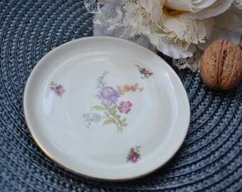 Furstenberg porcelain small plate German porcelain trinket dish jewellery holder 01680