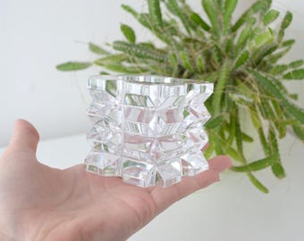 リードクリスタル キャンドルホルダー 2個セット 鉛クリスタルキャンドルホルダー2個セット - Etsy 日本