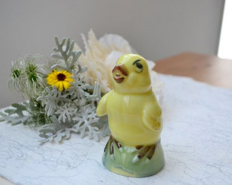 Wade porcelain chick decanter yellow chick ornament