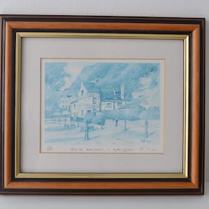 KW Burton Trip to Jerusalem Nottingham Limited Print 592/600 Framed image 1