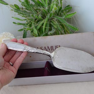 Vintage H Samuel silver plated cake server Mayell EPzinc tableware gift for baker cake gift cake knife vintage table decor wedding tableware