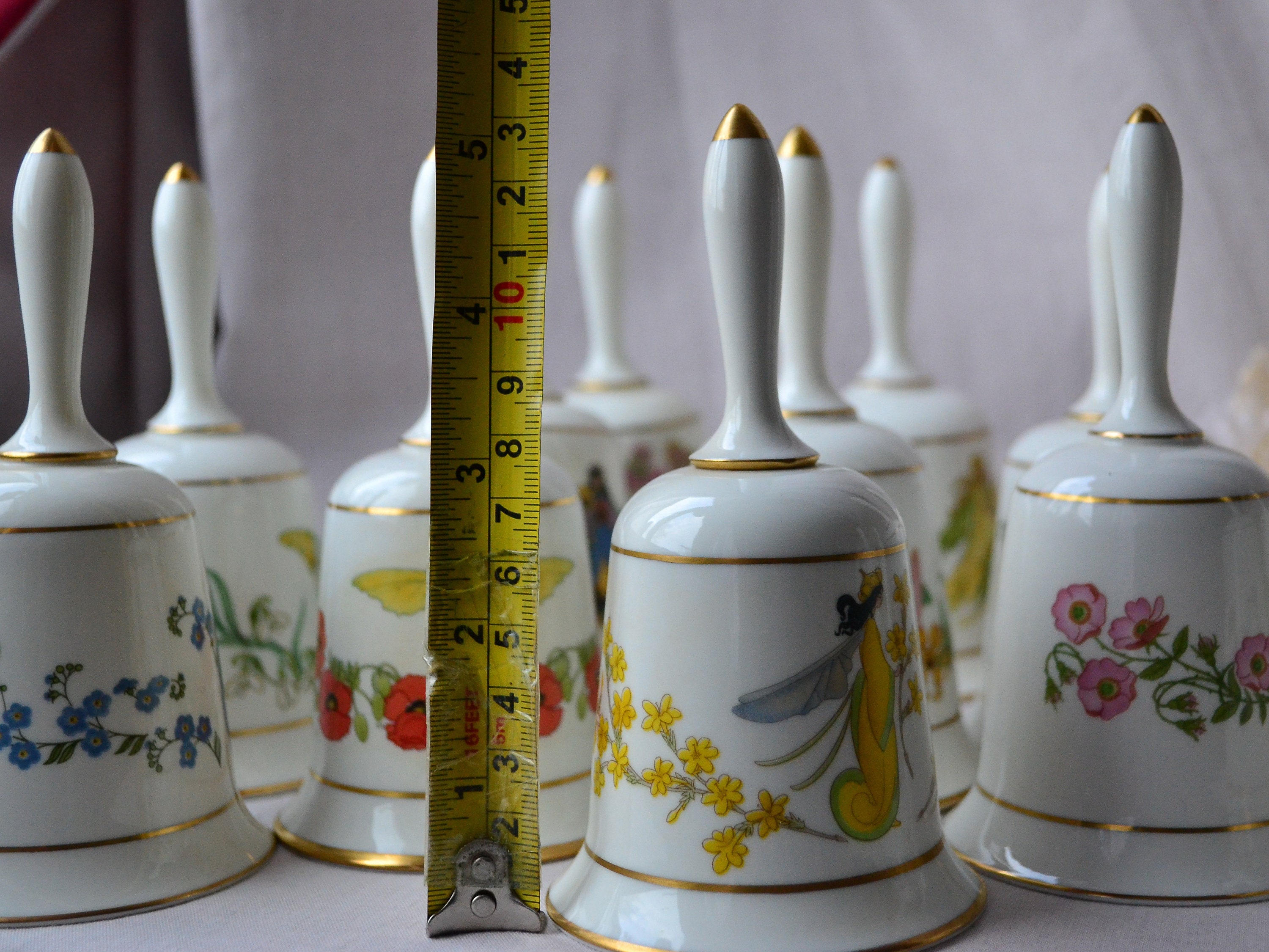 FRANKLIN PORCELAIN ハンドベル 置物 12点 セット 陶器 FRANKLIN PORCELAIN ハンドベル 置物 12点 セット 陶器 Franklin