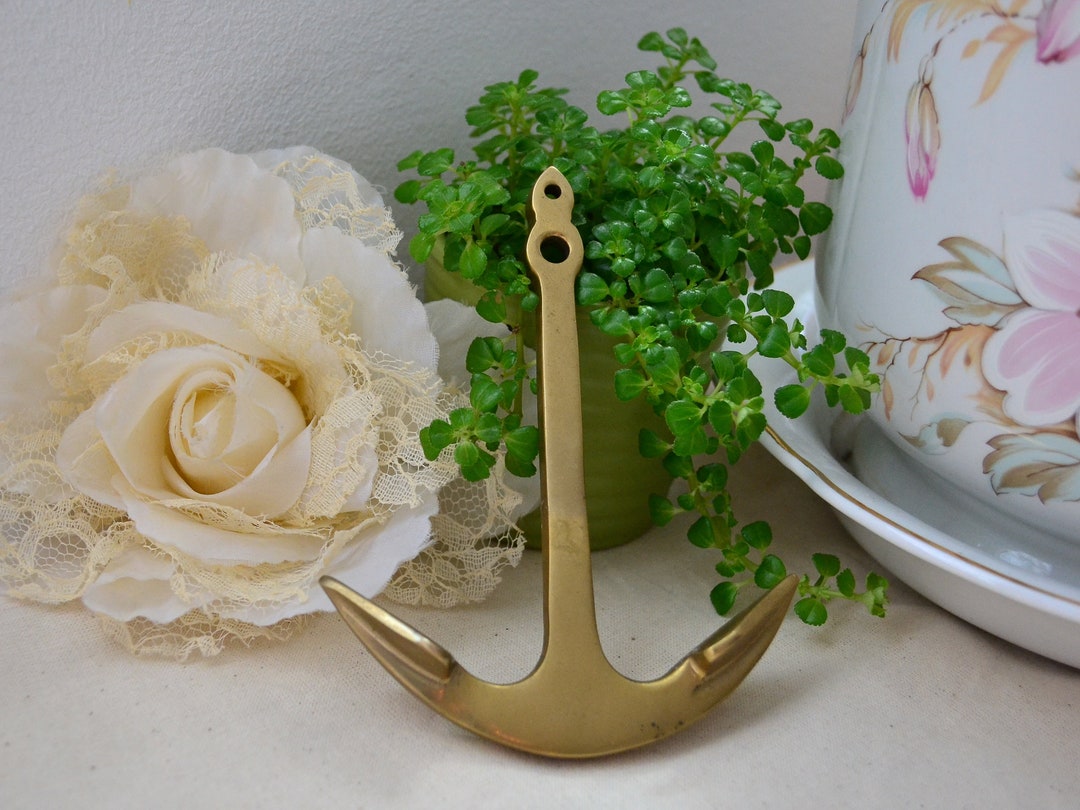 Brass Anchor Wall Hanging Anchor Ornament Anchor Gift Anchor Etsy UK