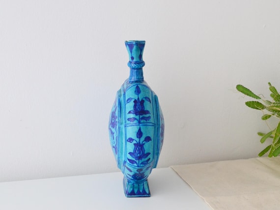 Museum Quality Persian Fritware Flask | 17th-19th Century