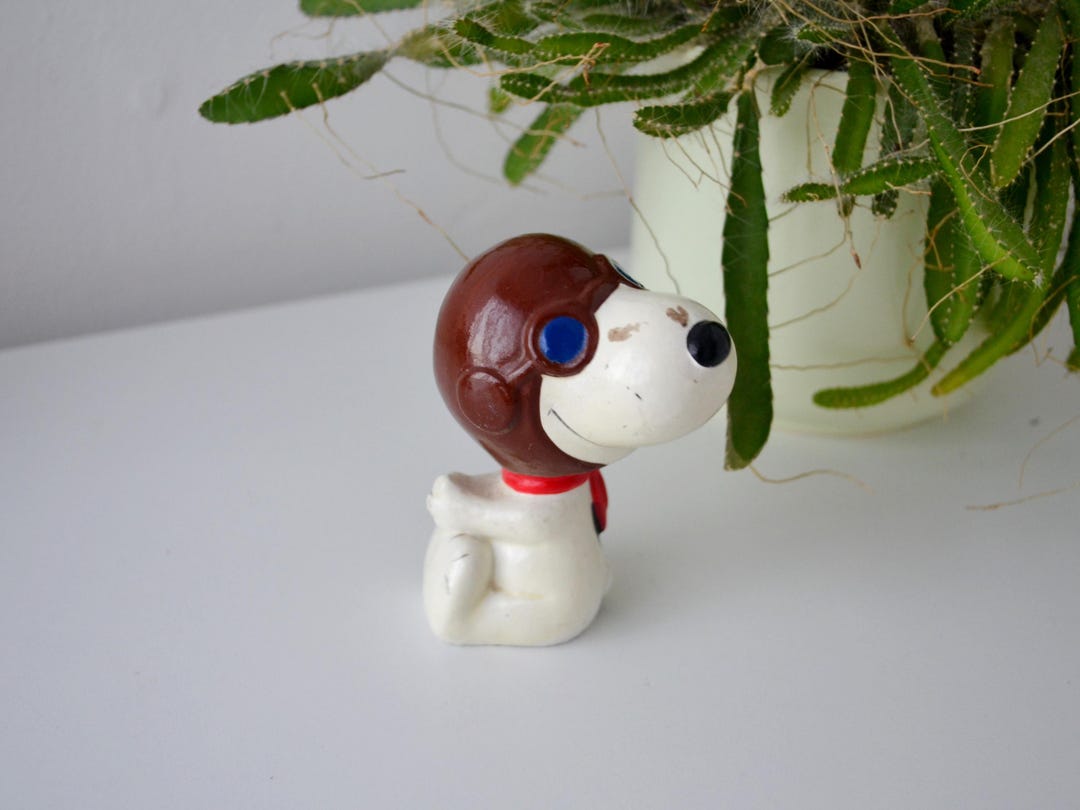 Vintage Snoopy Flying Ace Bobble Head 1965-66 | Peanuts
