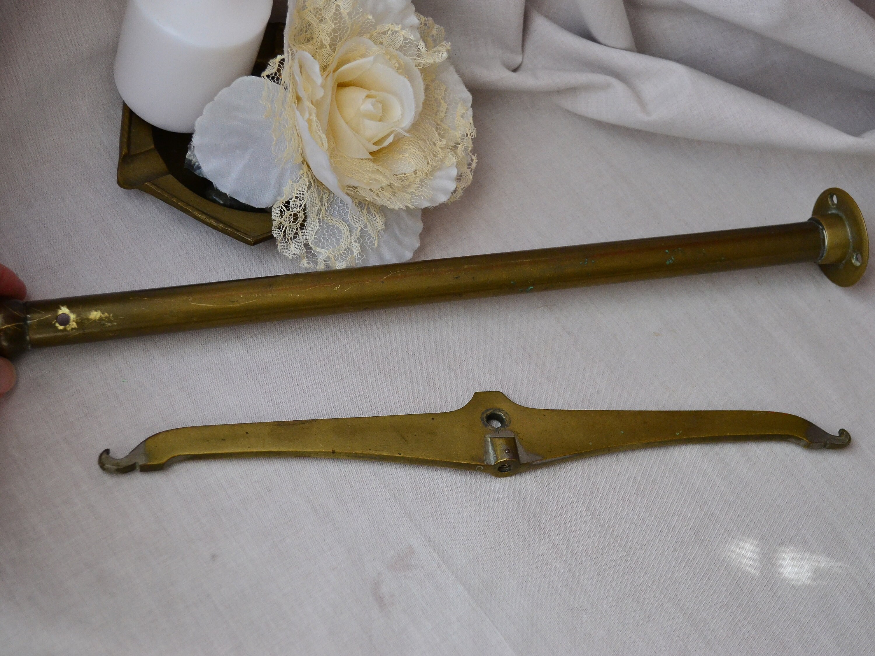 Large Balance Scale Parts Brass Vintage Scales of Justice Etsy