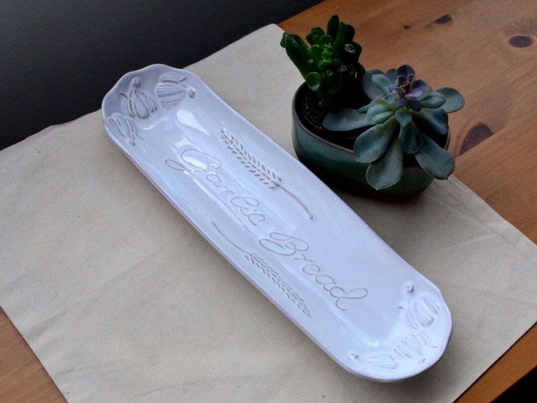 Garlic Bread Dish Created by Val Do Sol Made in Portugal Etsy