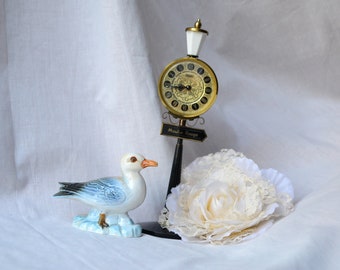 Seagull figurine  bone china porcelain seagull ornament sea bird ornament seagull bird sea side ornament sea animals