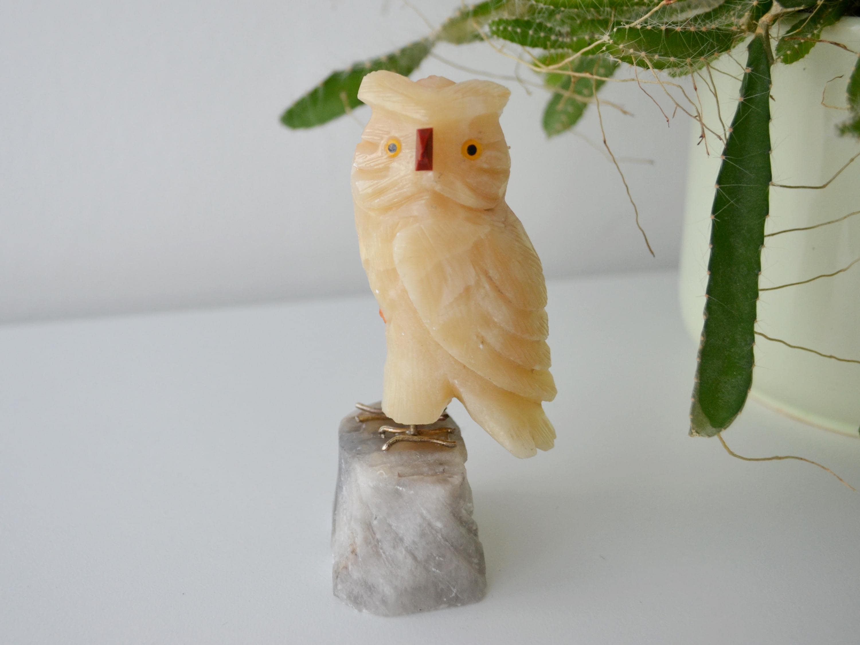 鳥の彫刻石 - Etsy 日本