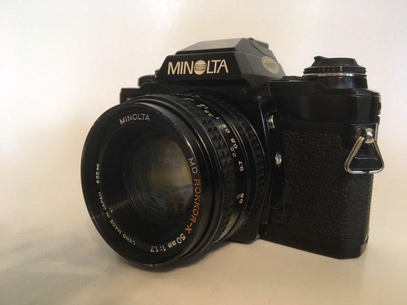 Minolta X-570 with 50mm lens