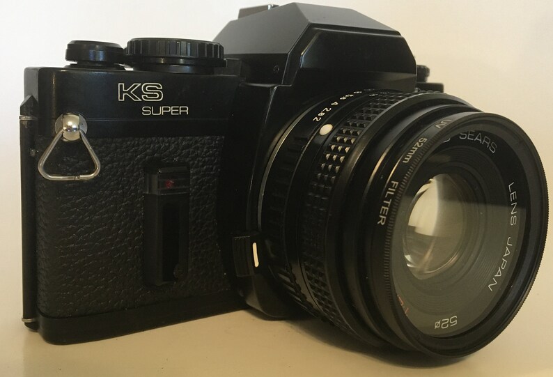 Sear KS Super 35mm film SLR Camera with 50mm Lens image 0