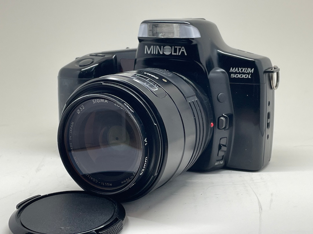 Minolta Maxxum 5000i 35mm Film Camera Etsy