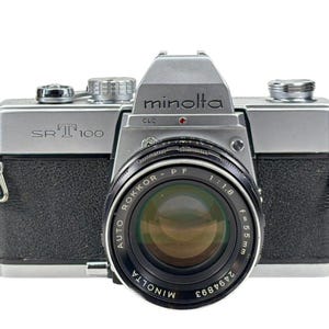Minolta SRT 100 with 55mm 1.8 lens