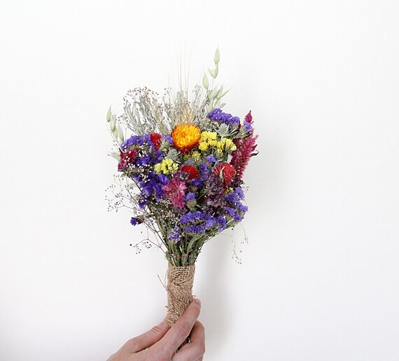 Dried Flower Bouquet Vase Filler Natural Home Decor Dried Etsy