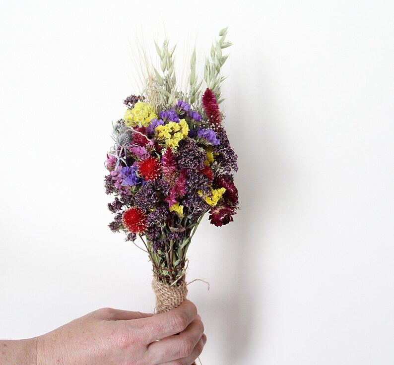 rustic flower bouquets natural flower decor dried flowers natural home decor Dried flower bouquet vase filler