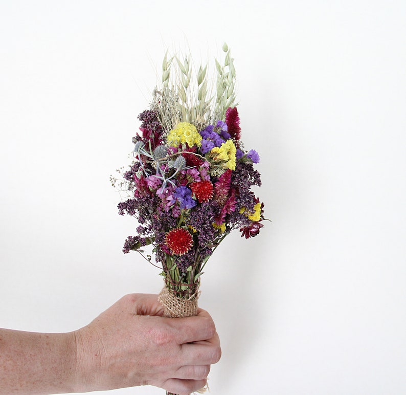 rustic flower bouquets natural flower decor dried flowers natural home decor Dried flower bouquet vase filler