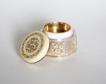 Music Box, Music Jewelry Box, gold painting Music Box