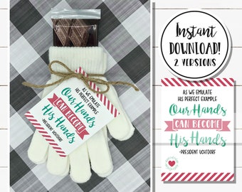 LDS Christmas Gift Tags DIGITAL DOWNLOAD