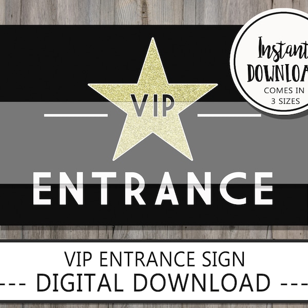Vip Student Sign Vip Sign - Etsy