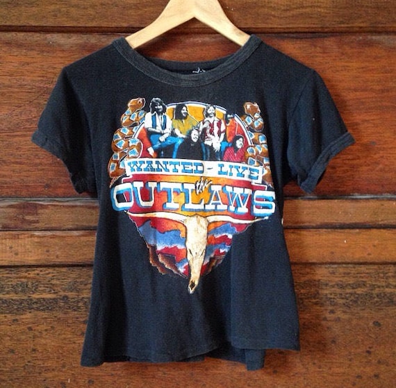 1979 Vintage The Outlaws and Boston Tour T-Shirt