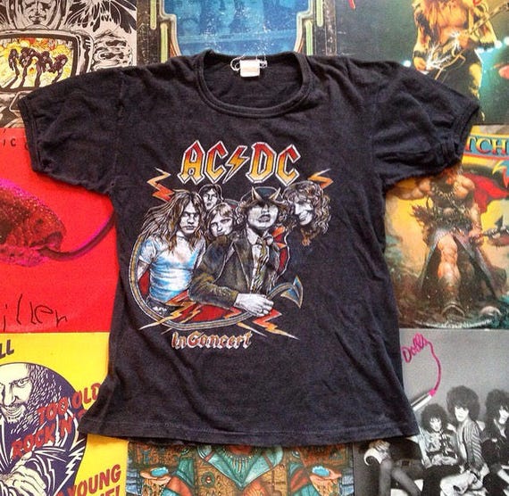 ac dc 1979 tour t shirt