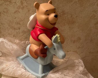 Disney Pooh and Friends Rock-A-Bye and Sleep tight , precious one Figurine