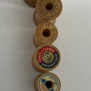 Wooden Spools Normandy,Clarks,Belding,Coats,Coats & Star Twist