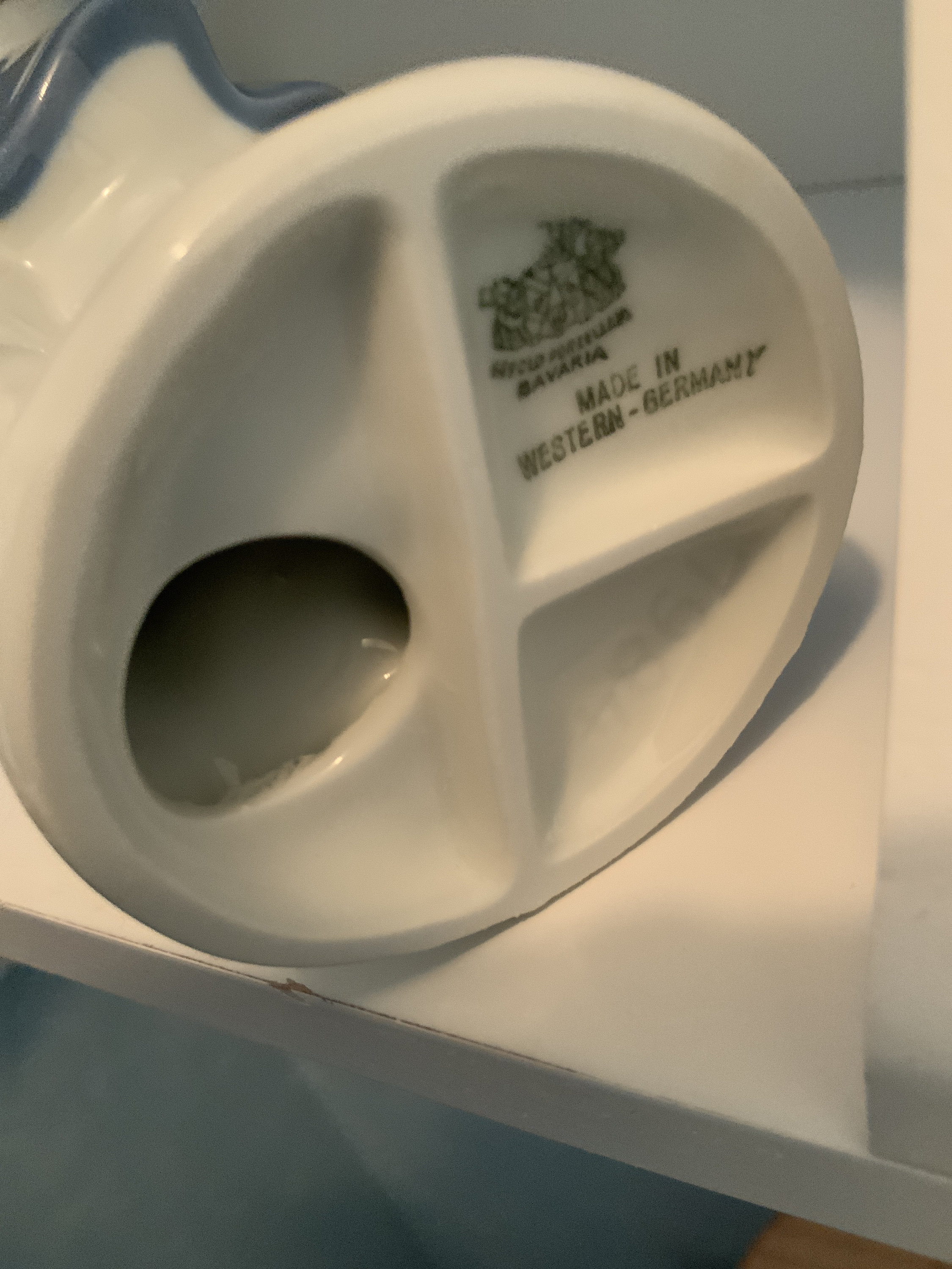 Vintage Golden crown E&R Western Germany Gerold Porzellan Etsy