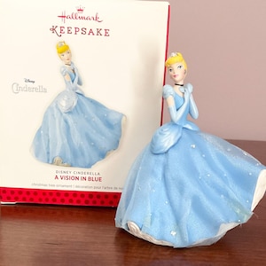 Hallmark A Vision In Blue Cinderella Disney 2013