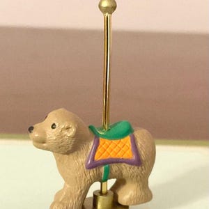 Hallmark Merry Miniature Carousel Bear 1990