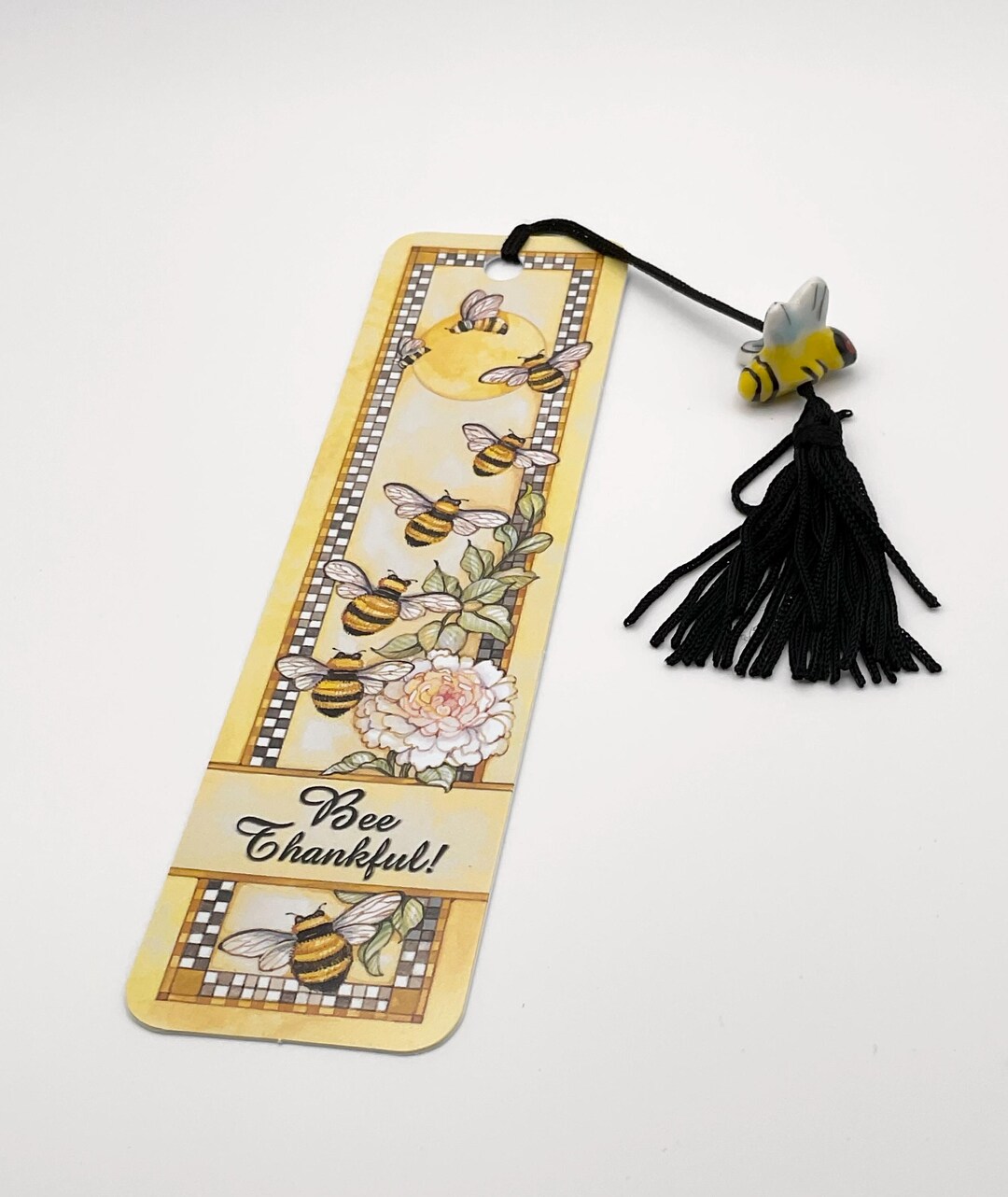 Beaded Bookmarks “ Bee Thankful ! - Etsy