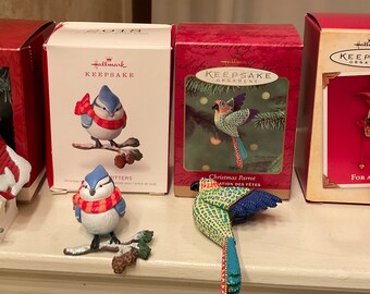 Hallmark Bird Ornaments : Your Choice