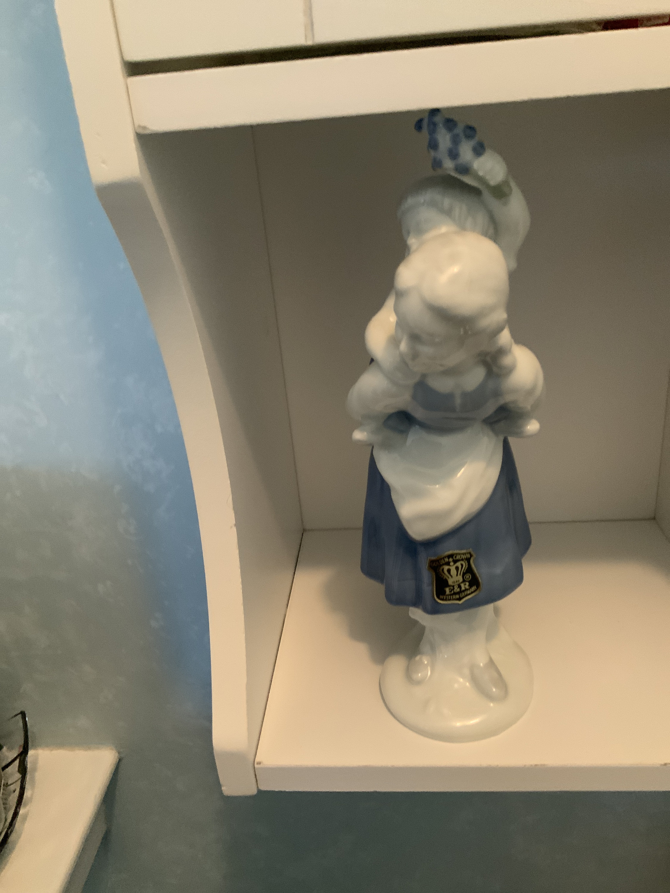 Vintage Golden crown E&R Western Germany Gerold Porzellan Etsy