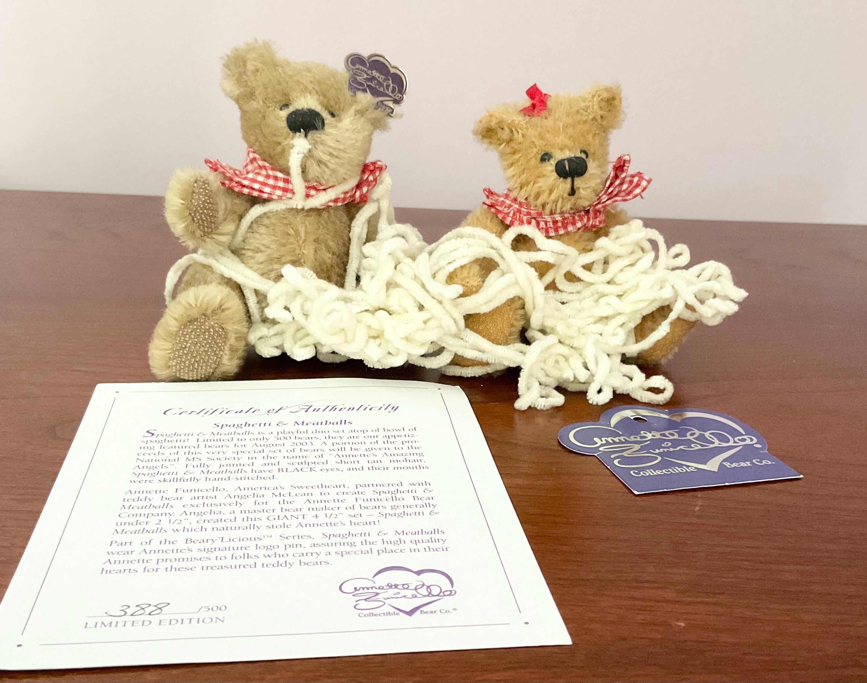 テディベア　Annette Bears　ぬいぐるみ Annette bear - Etsy 日本