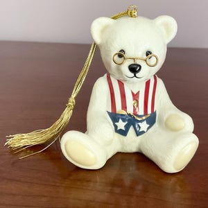 Lenox Teddys 100th Anniversary Bear Ornament