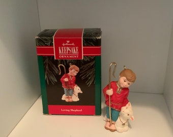 HALLMARK Keepsake Ornament 2005 SWEETEST LITTLE SHEPHERD and Lamb DAYSPRING New HALLMARK Keepsake Ornament 2005 SWEETEST LITTLE SHEPHERD and Lamb DAYSPRING New