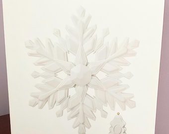 Hallmark prachtige sneeuwvloktopper - licht en muziek