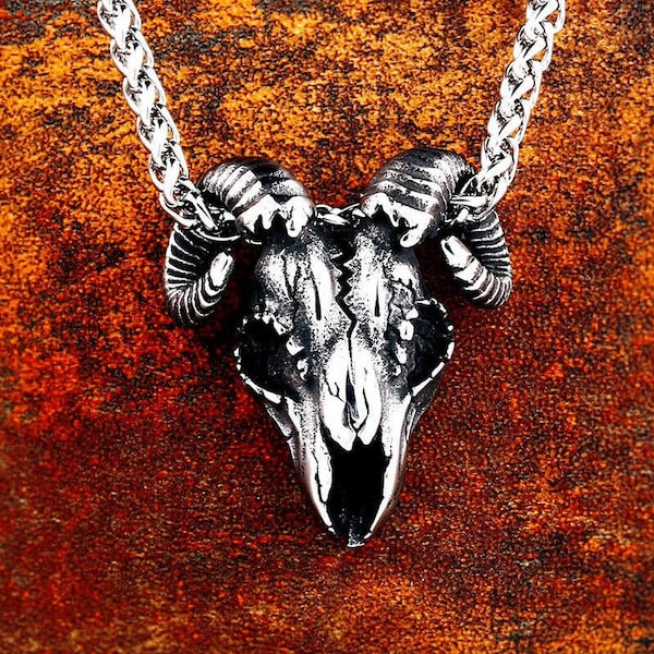 Ram Skull - Etsy