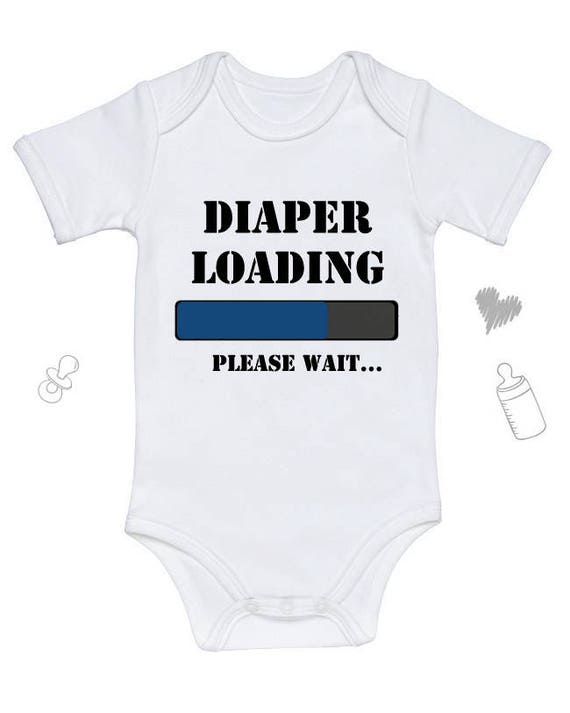 Baby Onesie Funny Baby Onesie Cute Baby Sayings Diaper Loading Etsy