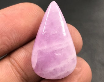 Kunzite Cabochon...Pear Cabochon...28x16x6 mm...23 Cts...A#M4485